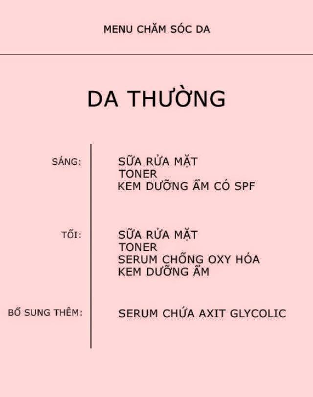 Các bước chăm sóc cho từng loại da, ai cũng nên biết