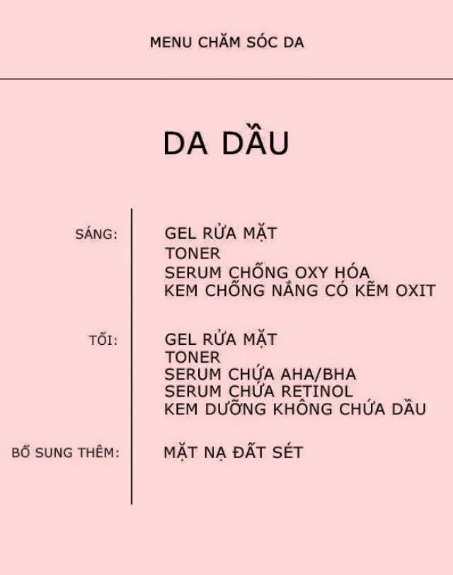 Các bước chăm sóc cho từng loại da, ai cũng nên biết